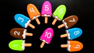 Learn Numbers with Ice Creams - Number Pops Play Set - Toy Review