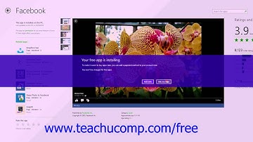 Windows 8.1 Tutorial Downloading Apps from the Windows Store Microsoft Training Lesson 6.1