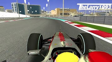 rFactor F1 2009 -  L.Hamilton in Abu Dhabi