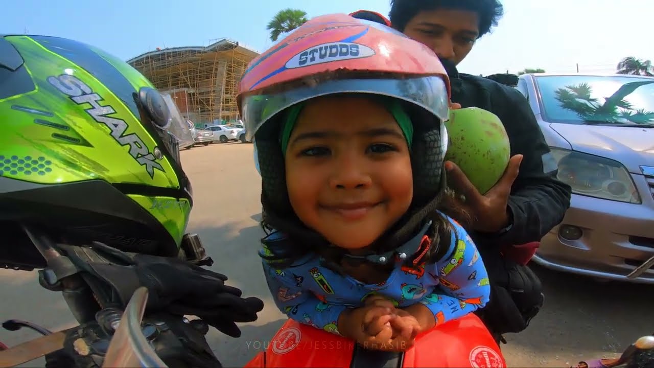 Meet with 64 District Rider FRoni Vlogs - With Little Rider Babai
