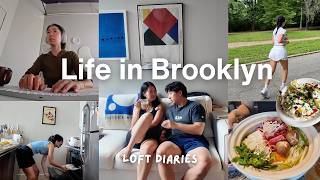 NYC Vlog | Life Update, Productive Reset, 9-5 WFH days, Home Cooking & Married Life in my 30s 🏠