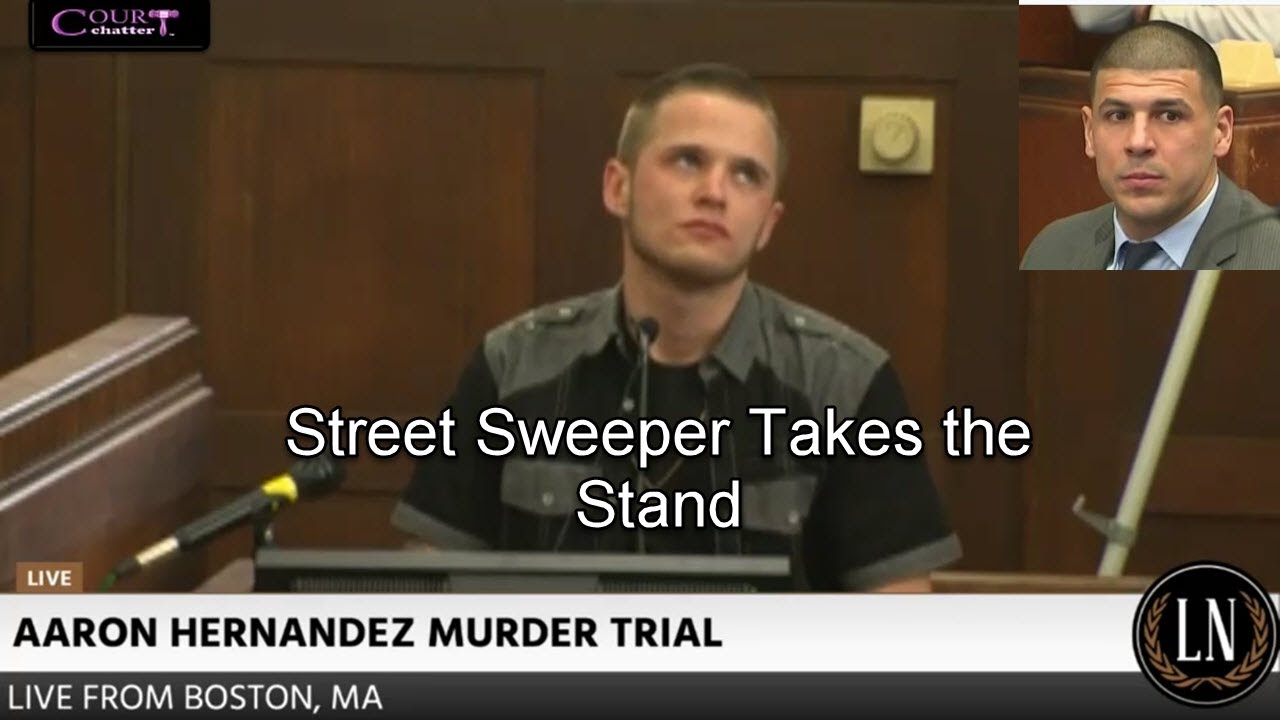 Aaron Hernandez Trial Day 4 Part 3 (Street Sweeper Testifies - No jury)