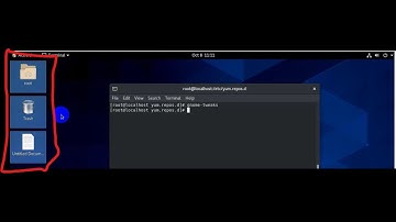 How to Show Desktop Icon In CentOS 8