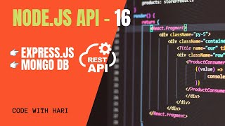 Node.js | api - 16 | Integrating Express Middleware into API