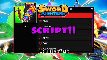 [Sword Fighters Simulator] Best Script - Auto Farm, Kill Aura, Open Egg & More | Roblox | 2023