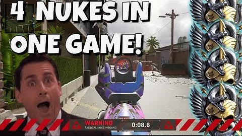 150+ KILLS *QUAD NUKE* THANK YOU TREYARCH FOR THIS GUN 8^)