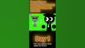 Remaking a gametoons sprunki scene #animation #wip #sprunki
