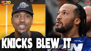 Jeff Teague says KNICKS BLEW IT after Game 1 HISTORIC collapse vs. Pacers | NBA Playoffs Reaction
