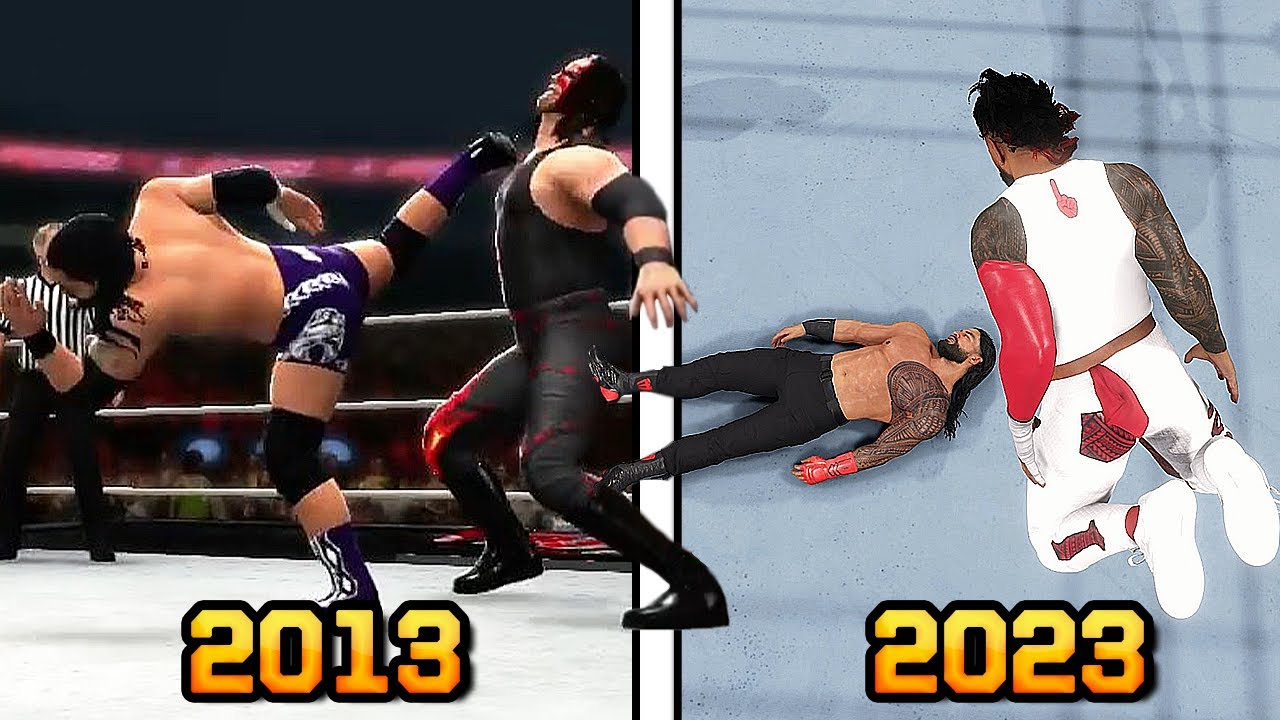 Jey Uso Evolution in WWE Games History !!!