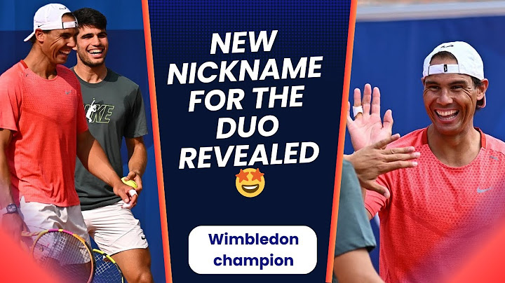"Carlos Alcaraz Reveals New Nickname for Doubles Partnership with Rafael Nadal at Olympics"