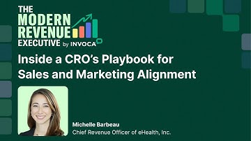 Inside a CRO’s Playbook for Sales and Marketing Alignment with Michelle Barbeau of eHealth
