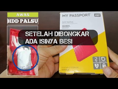 HDD palsu isi