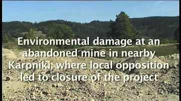 Nemoland protest against uranium mining in Poland