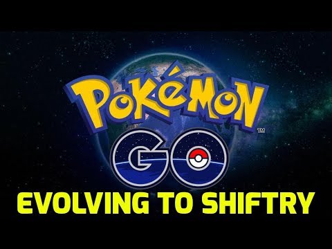 Pokémon GO - Evolving to Shiftry - YouTube