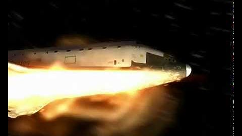 3D Re-entry of Space Shuttle Endeavour