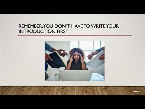 Basic Essay Structure Overview