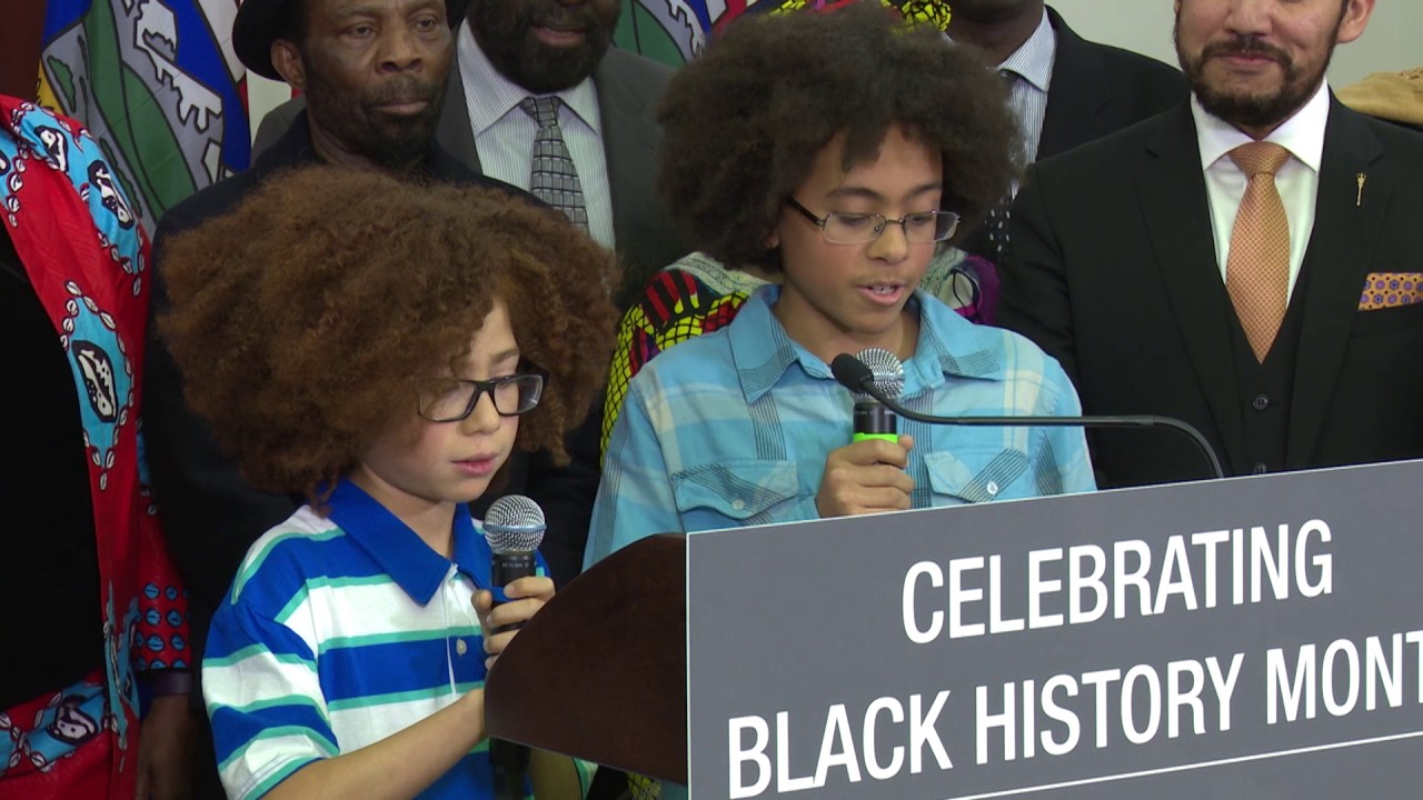 February proclaimed Black History Month - Jan 31, 2017 - YouTube