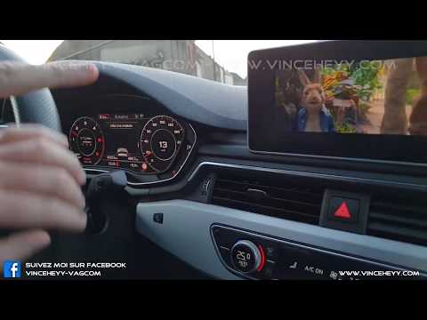 Audi A4 (B9/8W) - UNLOCKING VIDEO IN MOTION VIM MMI 4G Navi PLUS