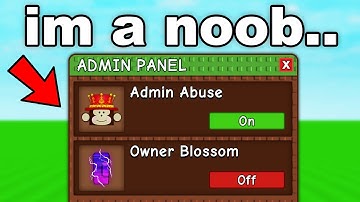 Starting Over With ADMIN PANEL In Grow A Garden!