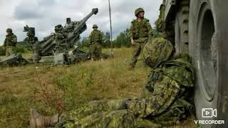 Canadian artillery wake up