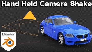 How to animate a hand held camera shake effect in Blender