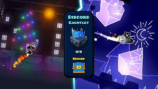 👾САМЫЙ ЛУЧШИЙ ГАУНТЛЕТ?!?!? (Прохождение Discord Gauntlet)! ► Geometry Dash 2.2