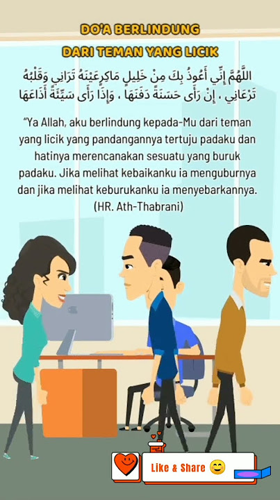 Story WA Do'a Berlindung Dari Teman Yang Licik