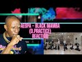 EX-BALLET DANCER REACTS to AESPA - BLACK MAMBA (Dance Practice)