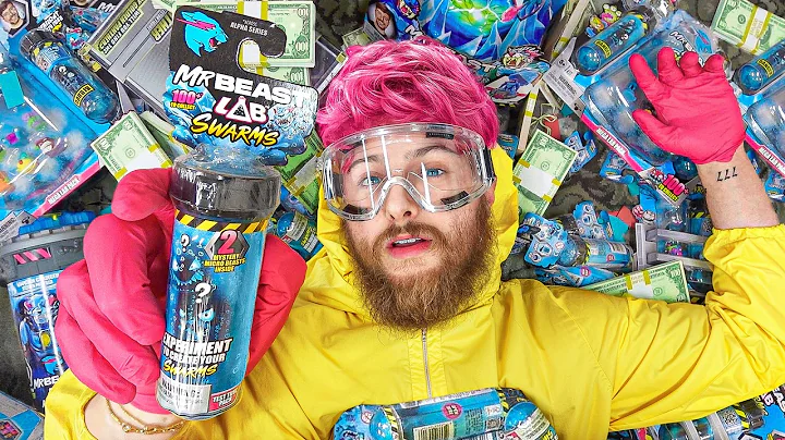 I Opened 100 Mr Beast Toys! (Hyper Chrome Panther)