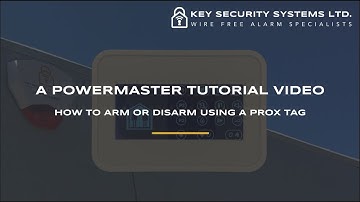 How To Arm/ Disarm The System Using A Prox Tag - Visonic PowerMaster 30 – Key Security Systems Ltd.