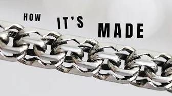 HEAVY BISMARK SILVER NECKLACE / how it’s made / Dynamis Jewelry