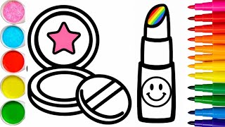 Luxury Beauty Items Drawing , painting and colouring for kids and toddlers with a lots of fun 💄💍✨ screenshot 3