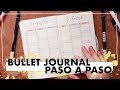 BULLET JOURNAL PASO A PASO (II): Calendario & Registro Futuro