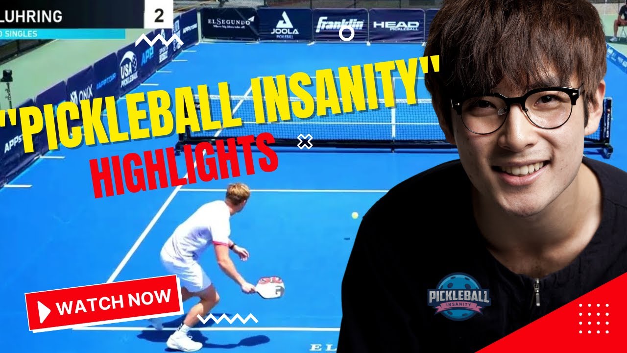 "Pickleball Insanity" Pickleball highlights Pickleball Insanity