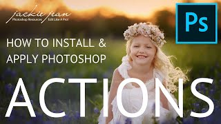How To Apply & Install Photoshop Actions | Free PS Actions