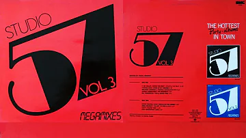 STUDIO 57 (Megamixes) ⚡ VOLUME 3 (1984) LP Disco Electro Funk Groove NRG Italo 80s DJ Pascal Brabant