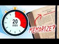 Memorize the gospel of john in 20 minutes full tutorial