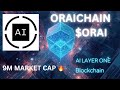ORAICHAIN - 9m Market Cap AI Layer One Blockchain