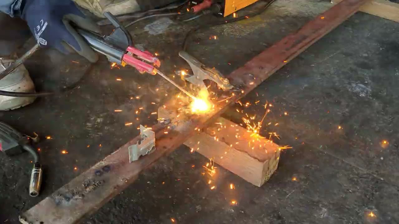 ハイガー 半自動溶接機 100V ノンガス アーク溶接 インバーター 小型 