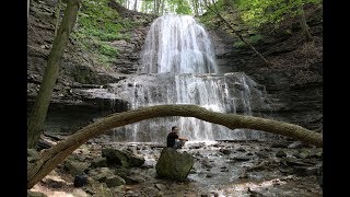 
Hiking to Sherman Falls, Hamilton, Ontario