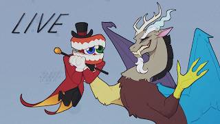 Drawing Caine & Discord! (MIC OFF +Scary Stories)