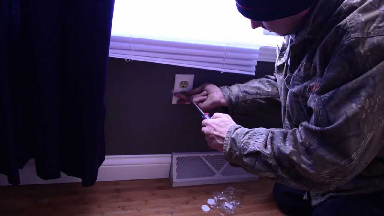 Winter Weatherization - Installing Gasket Cover Outlets - YouTube