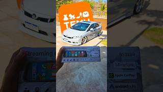 🚗 Transforme seu carro com este Retrovisor com CarPlay pode sair por R$0 Use 🔍 código: dyr2595 #temu