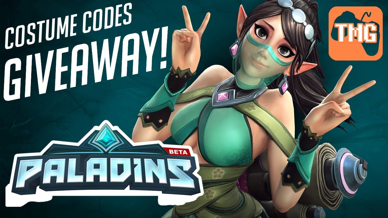 Paladins Free Costume Codes Giveaway! (Part 01) Too Much Gaming