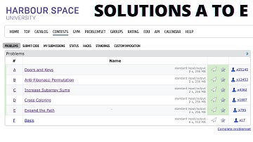 Codeforces Educational Round 123 Solutions for problems A, B, C, D, and E