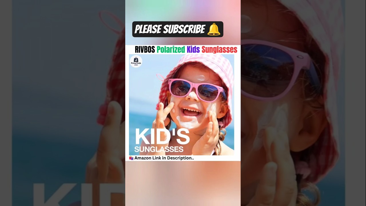 "🔥 Must-Have Kids Sunglasses for Summer 2025!😎 