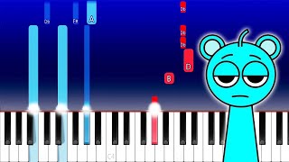 How to Play Incredibox Sprunki - Sky Theme (Piano Tutorial)
