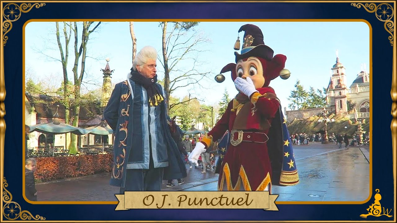 O.J. Punctuel en Pardoes op de promenade 