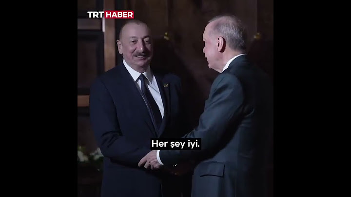 Cumhurbaşkanı Erdoğan, Antalya'ya gelen Azerbaycan Cumhurbaşkanı Aliyev ile görüştü