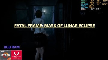 Fatal Frame: Mask of Lunar Eclipse Gameplay - AMD Ryzen 3 3200U, 8GB RAM, Vega 3!